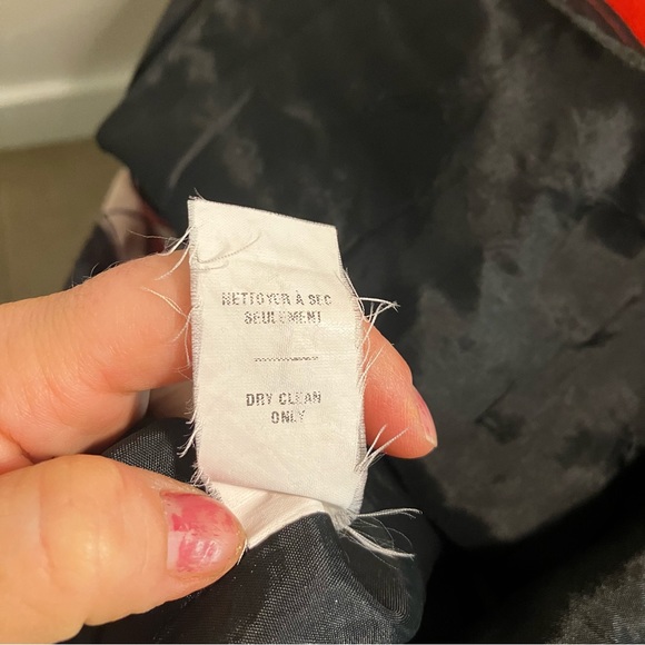 Jacob rust orange cotton silk blend dress 6 - Picture 5 of 14